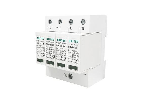 Type 1 +2 Schommelingsbeschermer tegen BliksemWisselstroom 4 Pool-Stroompiekbeveiliging