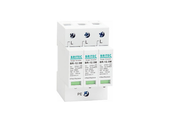 BRITEC AC 12.5kA br-12.5M de Schommelings Remklasse B+C van 275V T1+T2