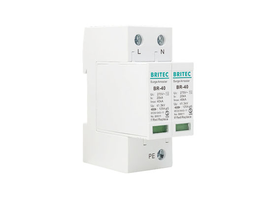 2P Eénfasig type 2 AC-overspanningshinderaar Blikkenhinderaar Overspanningshinderaar