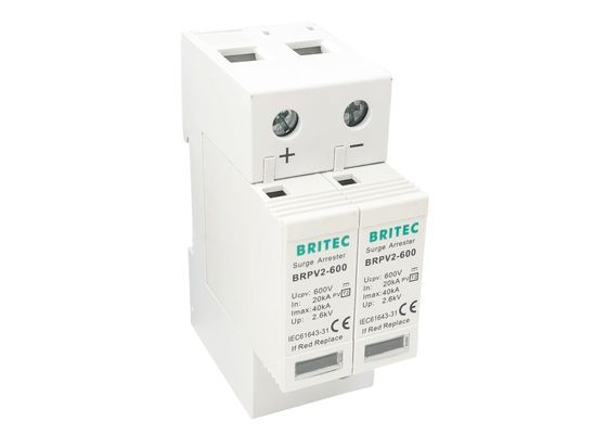 Pluggable 2 Zonne de Schommelingsremhaak van Pool 600V voor Zonneomschakelaar