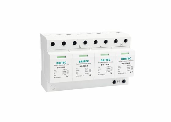 AC Bliksemremhaak 3 Faseiec61643 Industriële Stroompiekbeveiliging br-50GR