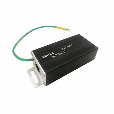 BRRJ45H-8L bliksem rj45 Overspanningsbeschermer Blikschild Gigabit Network Overspanningsbescherming Power Defender Arresters