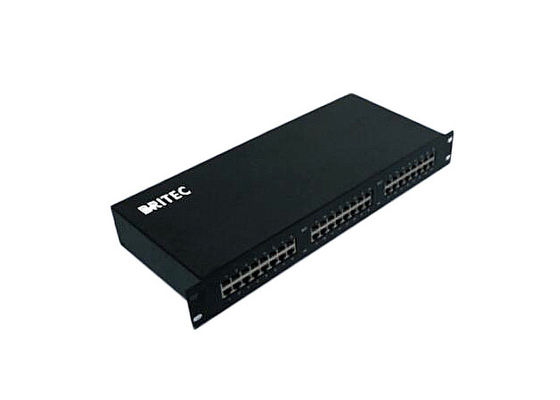 24 de Beschermer van de havenrj45 Schommeling, de Beschermingsapparaat van de Netwerkbliksem met POE Steun