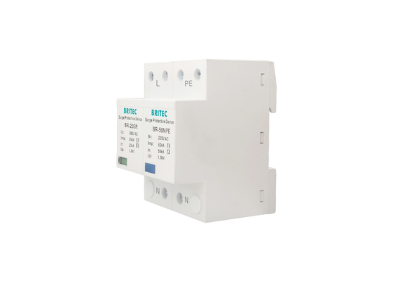 Veiligheid TUV Type 1 Spanningsbeschermingsinrichting Ac Spanningsbeschermer 25kA