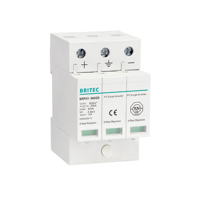 BRPV3-1000 DC Surge Arrester Lightning Suppressor 1000V PV spd 3p zonoverstromingsbescherming Dc Surge Protector Spd