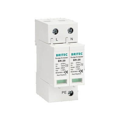 Br-20 Fasetype van 1P+1 40kA Singel - van de het Apparatenschommeling van de 2 Schommelingsbescherming Remspd