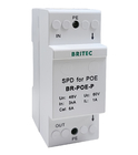 BR-POE-P 48V Data Surge Protector cat 6 POE Power Over Ethernet-overspanningsbeschermingsapparaat spd rj45 poe
