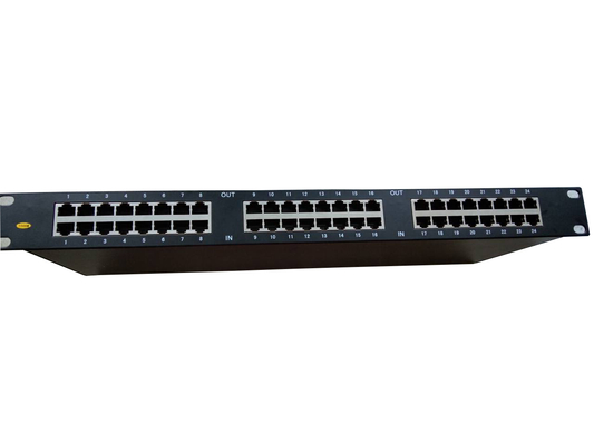 24 Poort Rj45 Ethernet rackmount Netwerk Bliksemarrer Rack rj45 spd ethernet overspanningsbescherming China