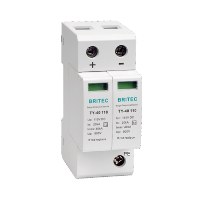 TY-40 110 DC SPD Pv-overspanningsbeschermingsapparaat Blikkenbescherming Overspanningsbescherming Arrester overspanningsbescherming dc