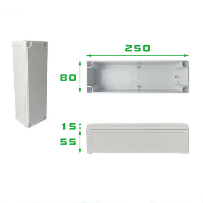 TY-8025070 waterdicht ABS elektrisch aansluitdoosje voor waterdicht aansluitdoosje
