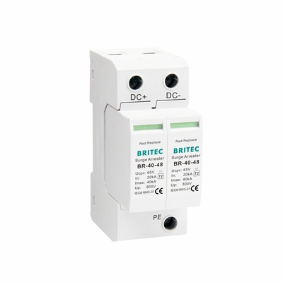 BR-40 48 DC SPD PV-overspanningsbescherming 48V-overspanningsbeveiliging donderbeschermer