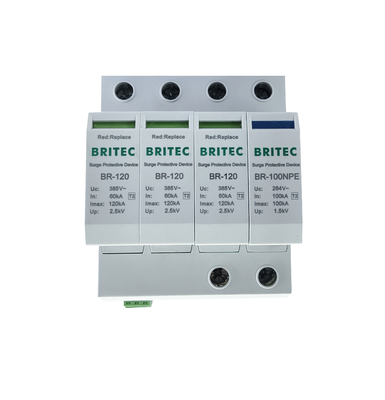 BR-120 Type 2 Overspanningsbeschermer Blitzenger voor elektrische systemen TUV/CE/CB/IEC gecertificeerd