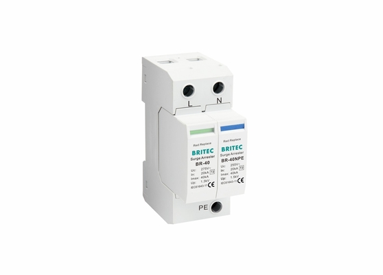 Hybride MOV GDT 40kA Single Phase Class 2 Surge Arrestor