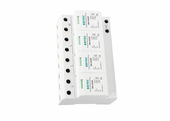 thermoplastische Iimp 25kA SPD-schildklasse I type 1 overspanningsbeschermingsinrichting