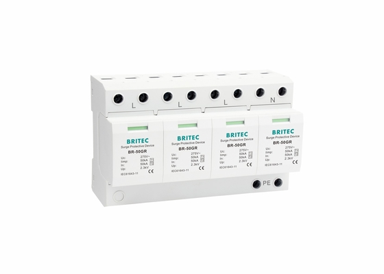 AC Bliksemremhaak 3 Faseiec61643 Industriële Stroompiekbeveiliging br-50GR