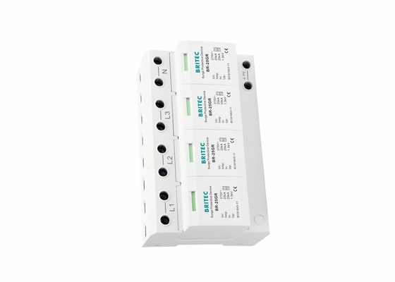 25ka 4p Power Lightning Protector Type 1 Swijde beveiligingsapparaat arrester
