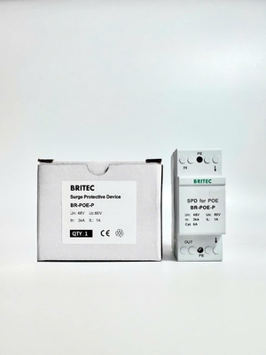 BR-POE-P Signal Surge Arrester Surge Arrester Datanetwerk rj45 Surge Protection
