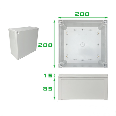 TY-200200100 Industriële elektronische behuizing waterdicht terminaldoosje