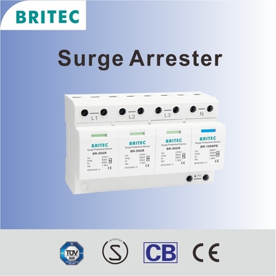 BR-50GR 3+1 Overspanningsbeschermingsapparaat spd overspanningsbeschermer ac type 1 donderbeschermer
