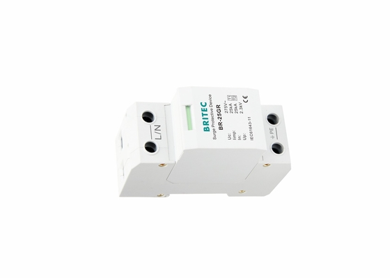 25kA Class I Type 1 Class B SPD Single Phase Surge Arrestor
