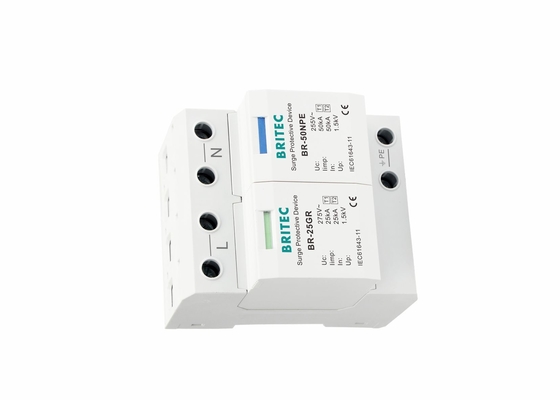 25kA van de de Schommelingsbescherming van het enige Fasetype 1 het Apparaat br-25GR 1P+N