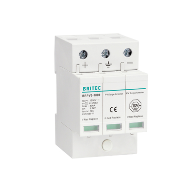 BRPV2-600 600V gelijkstroomoverspanningsbeschermingsapparaat afstandssignaal pv bliksemhalter zonne spd dc600v pv overspanningshalter