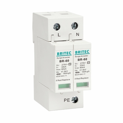 BR385-60 3P Klasse II SPD 60kA Type 2 Overspanningsbescherming