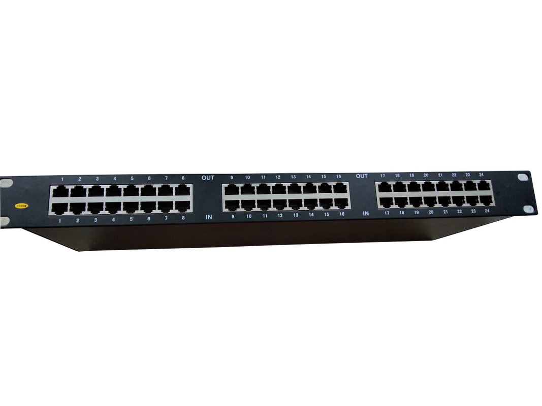 24 Poort Rj45 Ethernet rackmount Netwerk Bliksemarrer Rack rj45 spd ethernet overspanningsbescherming China