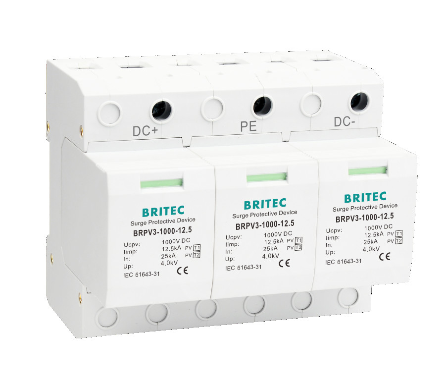 BRPV3-1000 12.5 DC SPD Pv Dc Spanningsbeschermingsinrichting Dc Spanningsonderdrukker
