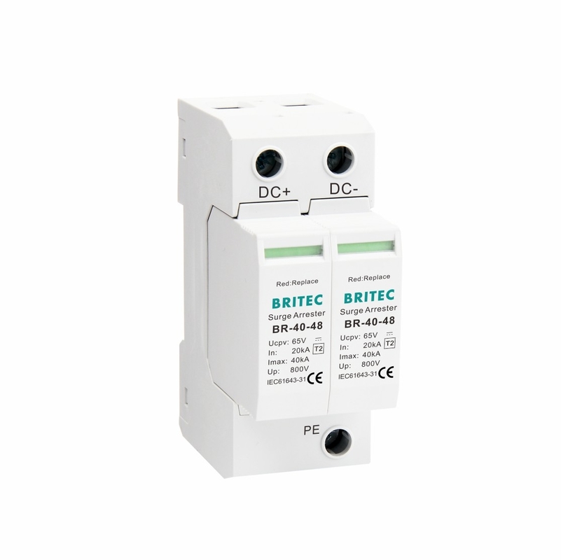 BR-40 48 DC SPD PV-overspanningsbescherming 48V-overspanningsbeveiliging donderbeschermer