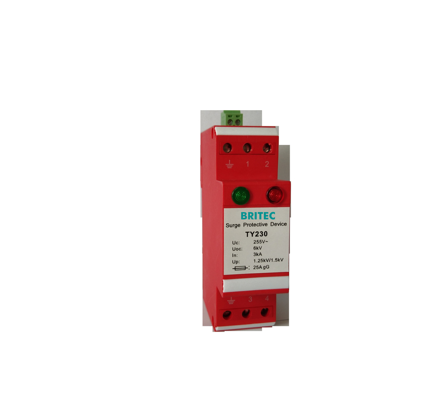 TY 230 Type 3 Overspanningsbeschermingsapparaat Transient Spanningsoverspanningsonderdrukker Blikstrachter