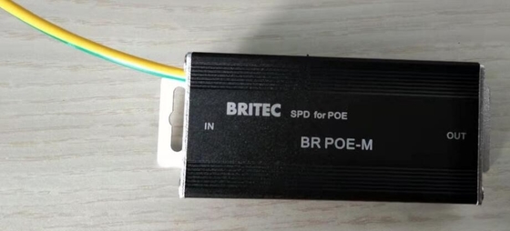 Ethernetpoe de Telecommunicatierj45 Macht van de Schommelingsbeschermer over bliksemremhaak rj45