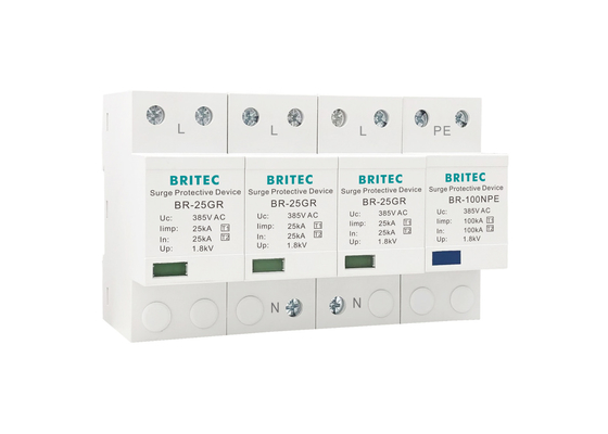 Blikbeschermer Type 1 Overspanningsbeschermingsinrichting Overspanningsarrest