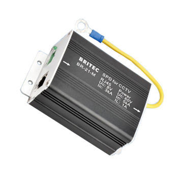 BRRJ45H-8L bliksem rj45 Overspanningsbeschermer Blikschild Gigabit Network Overspanningsbescherming Power Defender Arresters