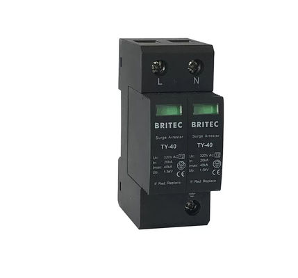 TY-40 3P-overspanningsbeschermingsapparaat 275v bliksembeschermer Spd type 2 bliksemstopper