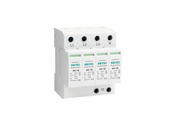 7ka T1+T2 Overspanningsbeschermingsinrichting Blikkenarrestator 4P Overspanningsbeschermingsinrichting