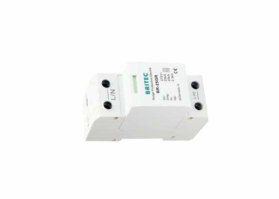 25kA Class I Type 1 Class B SPD Single Phase Surge Arrestor