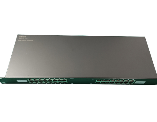 BRRJ45H-16R Signaal Telecommunicatie Overspanningsbeveiliging 1000M rack-mount ethernet overspanningsbeveiliging