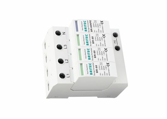 Iec61643-1 Laag Voltagetype van SPD - het Bewijs van de het Apparatentrilling van de 2 Schommelingsbescherming