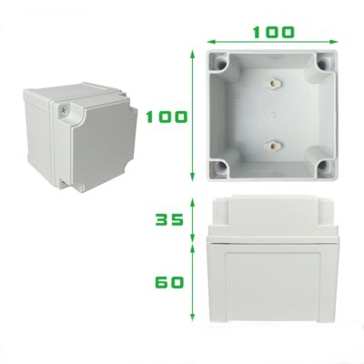 ABS Plastic Electrical Connection Box Project IP67 Junction Enclosure Waterdicht