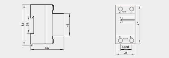 BROU-40 Overspanningsbeschermer tijdelijke overspanning