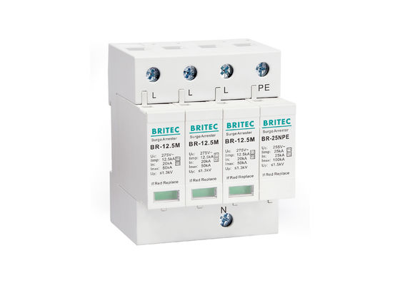 De Schommelings Remb+c Thermalplastic huisvesting van SPD Iimp 12.5kA T1+T2