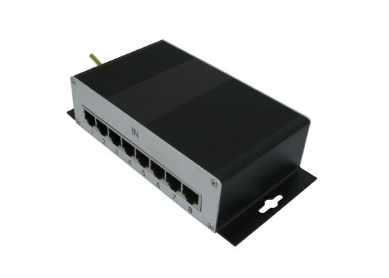 Van de Havenethernet van RJ45 8 van de de Schommelingsbescherming de Apparatencat6 IEC61643-21 Norm