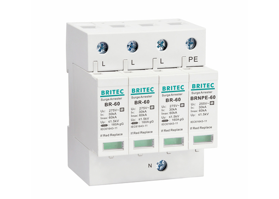 van de de Stroomstootbescherming van 275V 60ka van het het Apparatenhuis de Beschermer van de de Bliksemremhaak