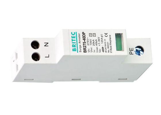 Elektrisch Type van Schommelings Beschermend Apparaat 3 de Beschermer van de de Bliksemschommeling van 275V 40kA