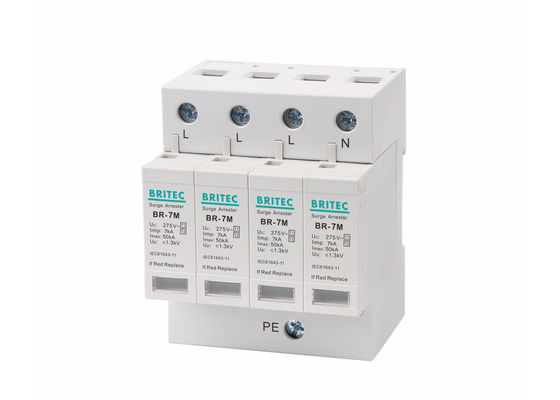 T1+T2 overspanningsbeveiliging bliksemafleider 275V plug-in versie