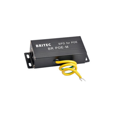 BR-POE-M RJ45 POE Ethernet-apparaten voor gegevensoverspanningsbeveiliging poe bliksembeveiliging netwerk POE power rj45 overspanningsbeveiliging NET 6 POE overspanningsbeveiligers 
