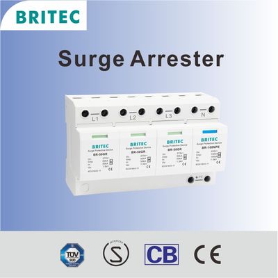BR-50GR 3+1 Overspanningsbeschermingsapparaat spd overspanningsbeschermer ac type 1 donderbeschermer type 1 2 spd