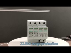 BR-12.5M 4P Klasse 1 Type Overspanningsbeschermingsapparaat Donderstopper Overspanningsbescherming